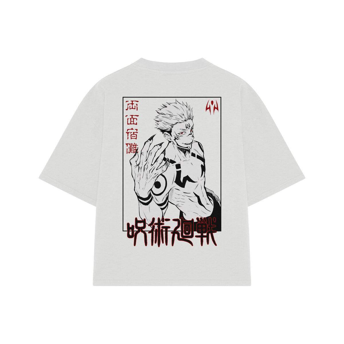 Playera streetwear premium de anime y gaming ExtraLife MX, corte oversized drop shoulder ligero y fresco en color Deep Black y Off-White, moda urbana mexicana de culto.