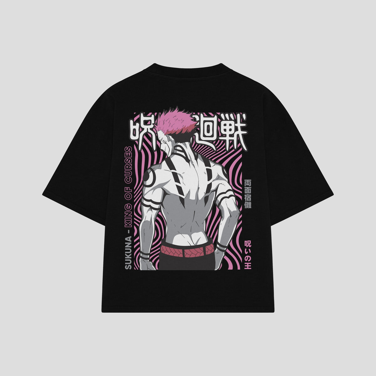 Playera streetwear premium de anime y gaming ExtraLife MX, corte oversized drop shoulder ligero y fresco en color Deep Black y Off-White, moda urbana mexicana de culto.
