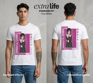 La Guerra del Corazon | La Guerra del Corazon II #02011 - Playera Standard Fit | Pure White - Foto en modelo