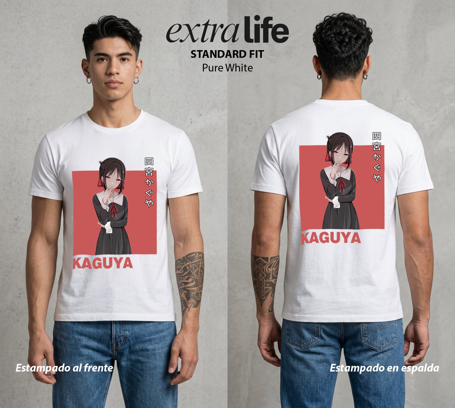 La Guerra del Corazon | La Presidenta del Consejo #02019 - Playera Standard Fit | Pure White - Foto en modelo