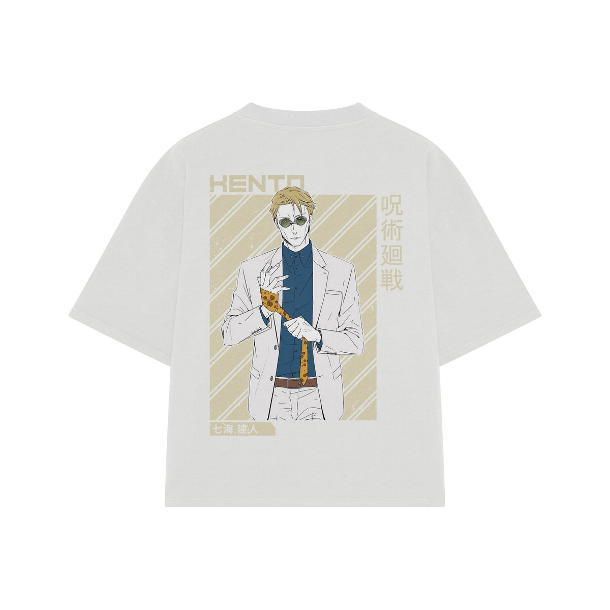 Playera streetwear premium de anime y gaming ExtraLife MX, corte oversized drop shoulder ligero y fresco en color Deep Black y Off-White, moda urbana mexicana de culto.