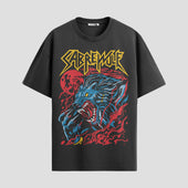 Playera urbana de anime y gaming ExtraLife MX, corte Classic Premium unisex ligero y transpirable en color Deep Black y Pure White, ropa de uso diario para gym y casual.