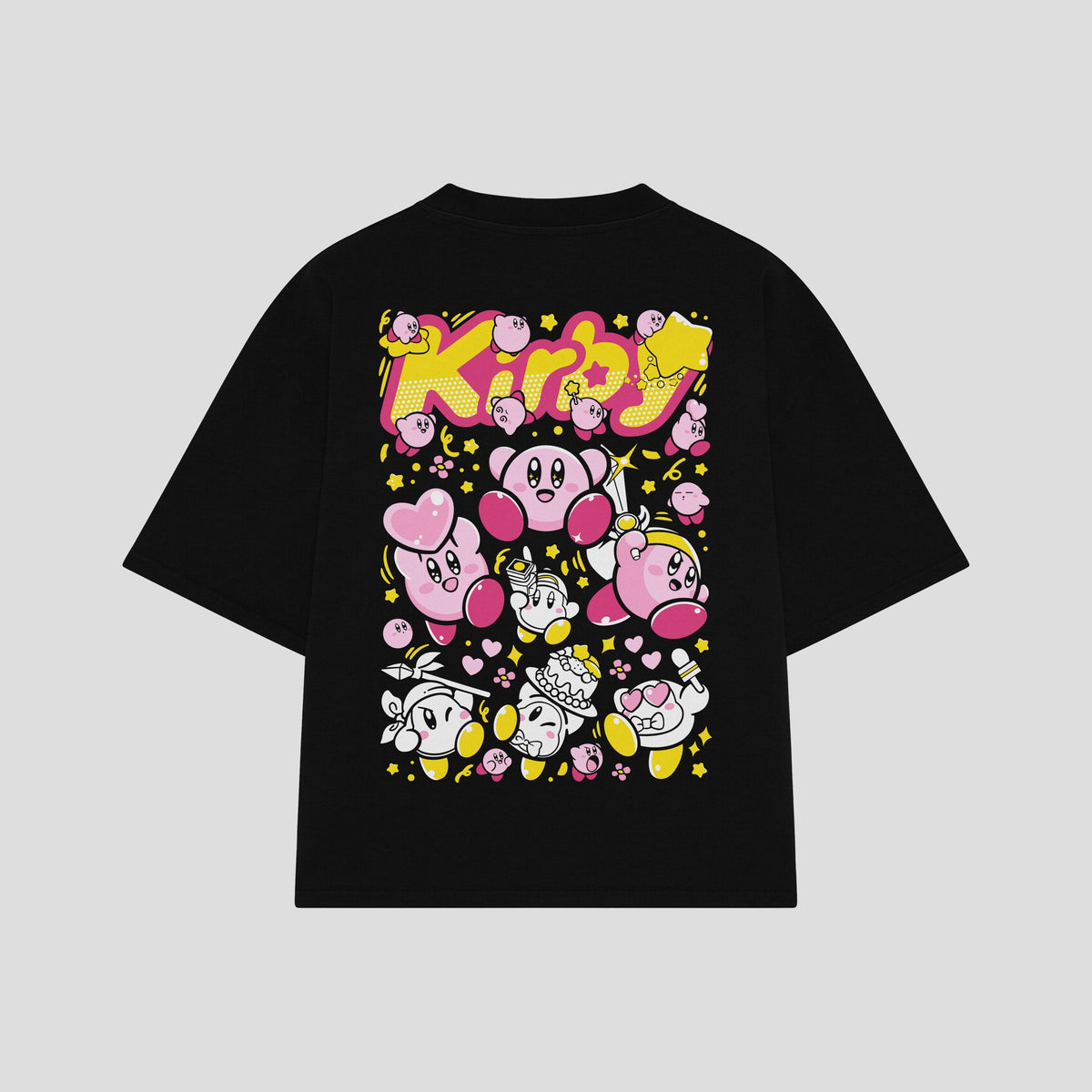 Playera streetwear premium de anime y gaming ExtraLife MX, corte oversized drop shoulder ligero y fresco en color Deep Black y Off-White, moda urbana mexicana de culto.
