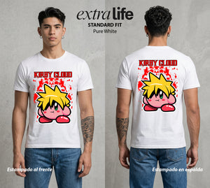 El Reino Rosa | La Nube del Bien #02096 - Playera Standard Fit | Pure White - Foto en modelo