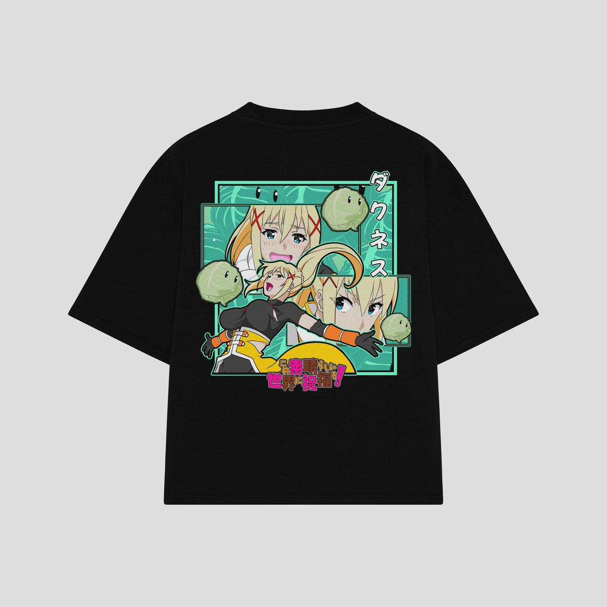 Playera streetwear premium de anime y gaming ExtraLife MX, corte oversized drop shoulder ligero y fresco en color Deep Black y Off-White, moda urbana mexicana de culto.