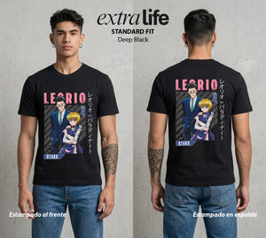 La Prueba del Cazador | El Amigo del Bien #02150 - Playera Standard Fit | Deep Black - Foto en modelo
