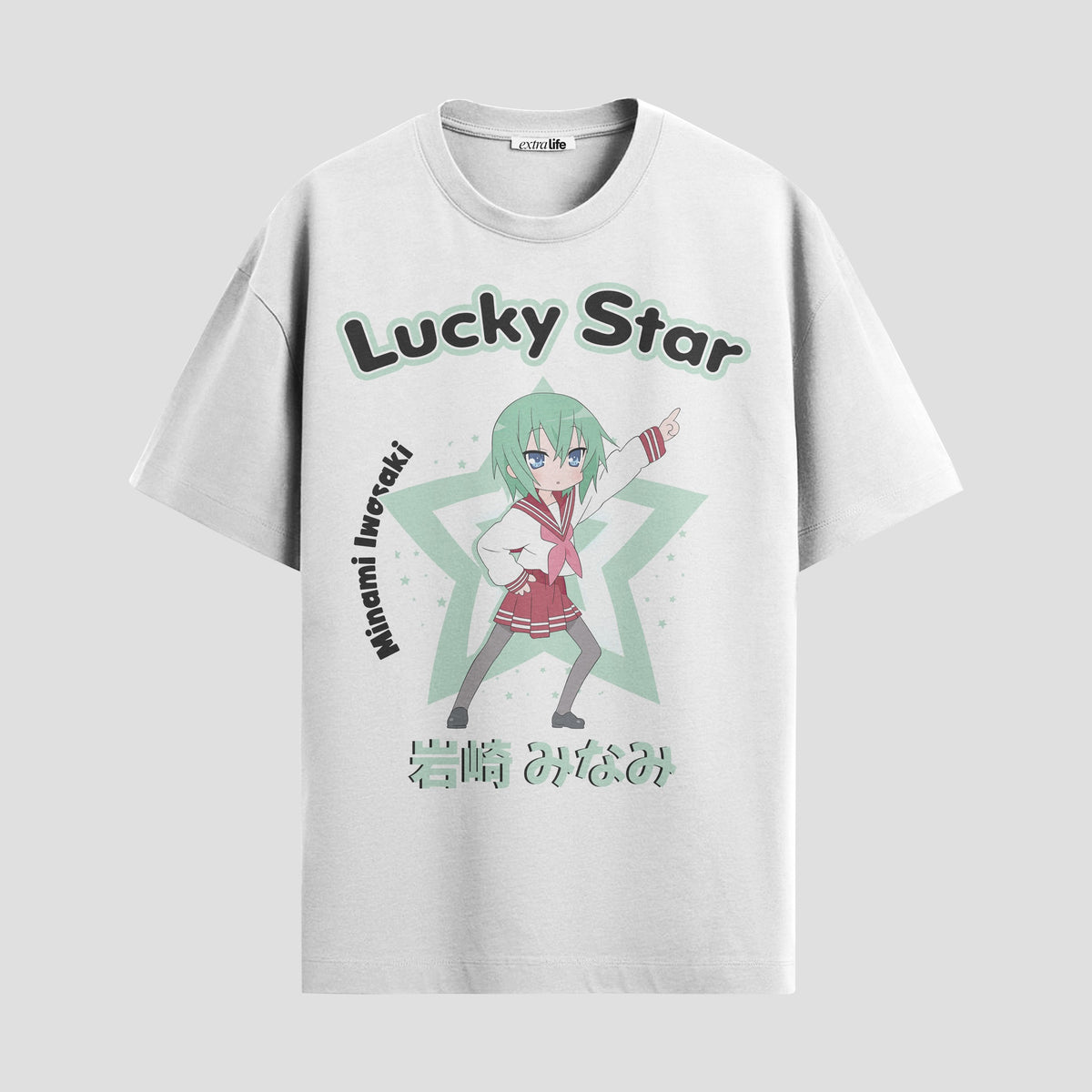 Playera urbana de anime y gaming ExtraLife MX, corte Classic Premium unisex ligero y transpirable en color Deep Black y Pure White, ropa de uso diario para gym y casual.