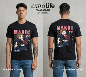 Las Agujas del Destino | La Mejor Amiga del Mundo #02197 - Playera Standard Fit | Deep Black - Foto en modelo