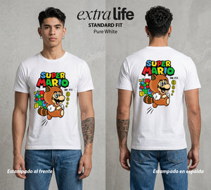 El Reino del Fontanero | El Fontanero del Bien #02211 - Playera Standard Fit | Pure White - Foto en modelo