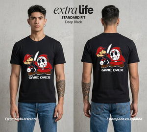 El Reino del Fontanero | El Fontanero Estelar #02291 - Playera Standard Fit | Deep Black - Foto en modelo
