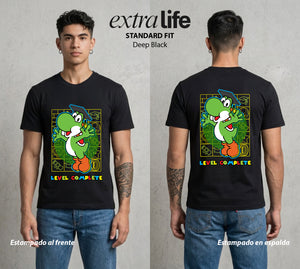 El Reino del Fontanero | El Fontanero Estelar en su Graduacion #02334 - Playera Standard Fit | Deep Black - Foto en modelo