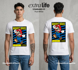 El Reino del Fontanero | El Explorador del Reino #02337 - Playera Standard Fit | Pure White - Foto en modelo