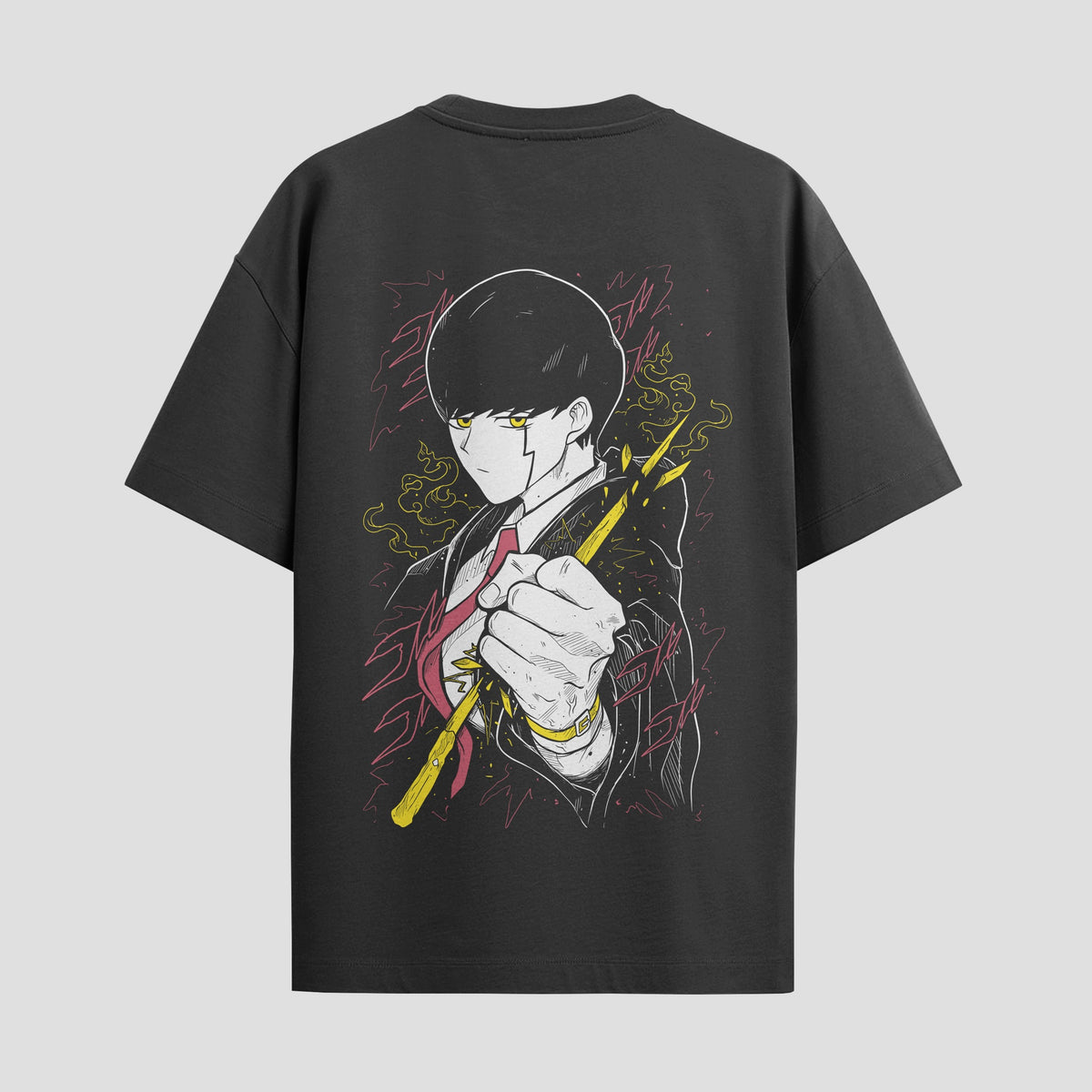 Playera urbana de anime y gaming ExtraLife MX, corte Classic Premium unisex ligero y transpirable en color Deep Black y Pure White, ropa de uso diario para gym y casual.