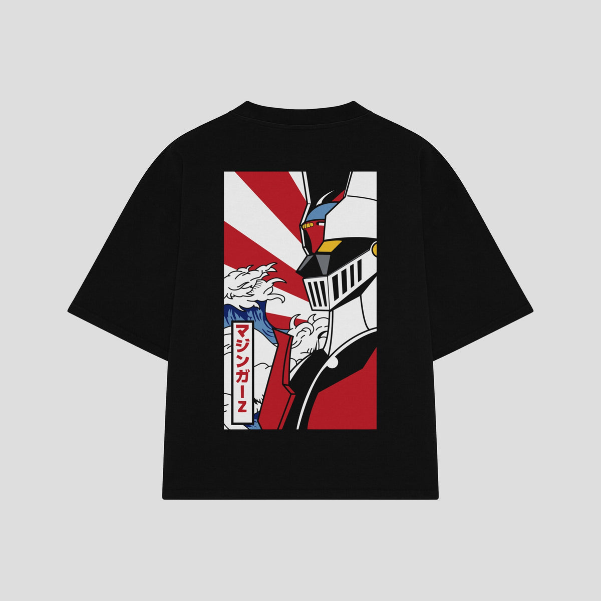 Playera streetwear premium de anime y gaming ExtraLife MX, corte oversized drop shoulder ligero y fresco en color Deep Black y Off-White, moda urbana mexicana de culto.