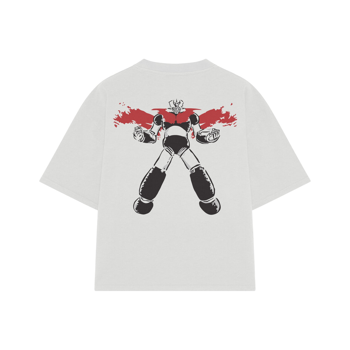 Playera streetwear premium de anime y gaming ExtraLife MX, corte oversized drop shoulder ligero y fresco en color Deep Black y Off-White, moda urbana mexicana de culto.