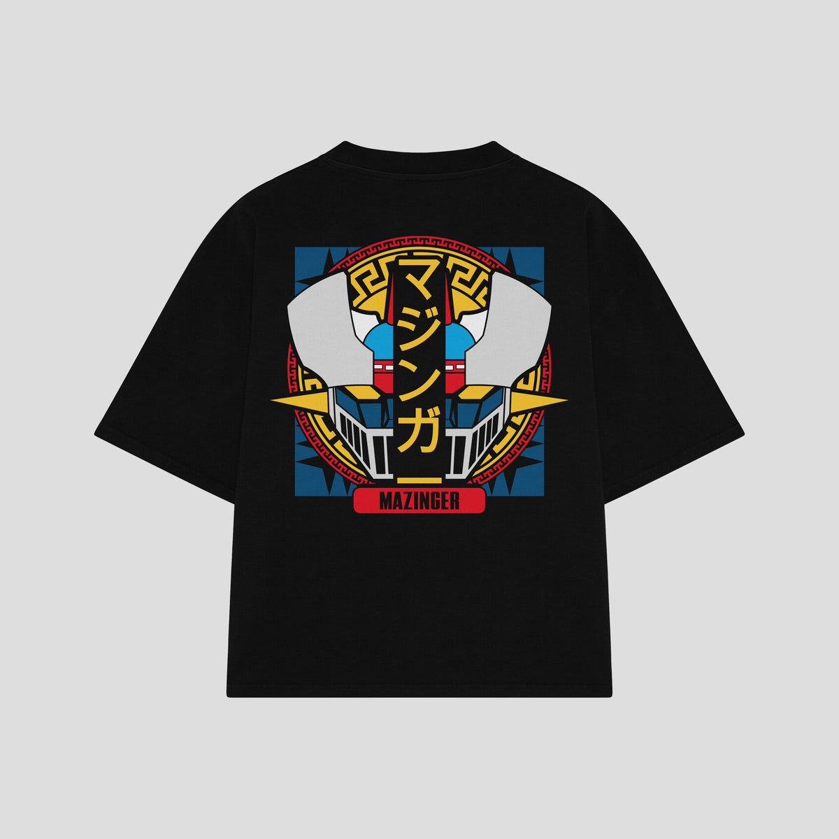 Playera streetwear premium de anime y gaming ExtraLife MX, corte oversized drop shoulder ligero y fresco en color Deep Black y Off-White, moda urbana mexicana de culto.