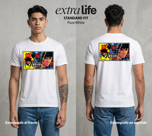 El Coloso de Acero | La Habilidad Medica #02372 - Playera Standard Fit | Pure White - Foto en modelo