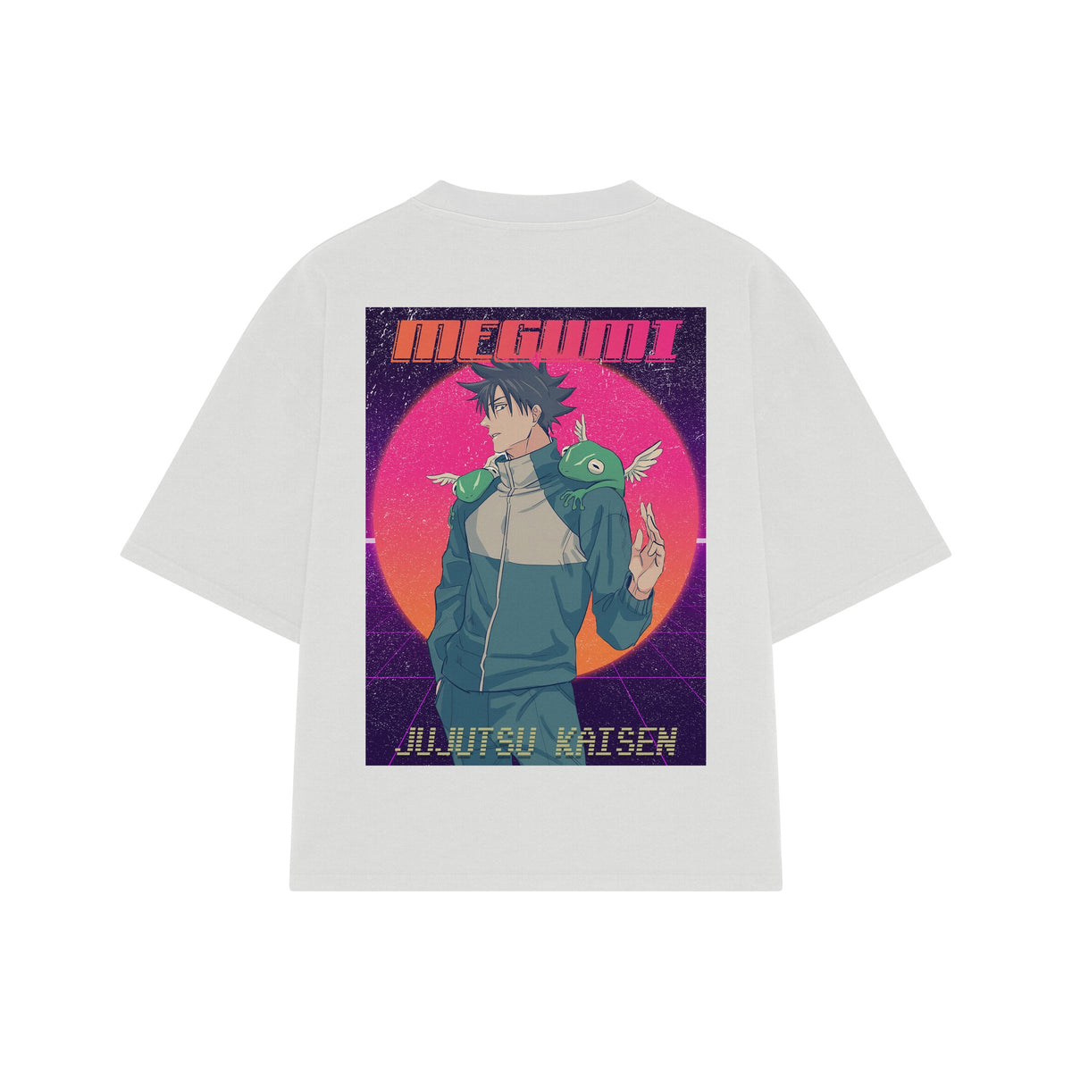 Playera streetwear premium de anime y gaming ExtraLife MX, corte oversized drop shoulder ligero y fresco en color Deep Black y Off-White, moda urbana mexicana de culto.