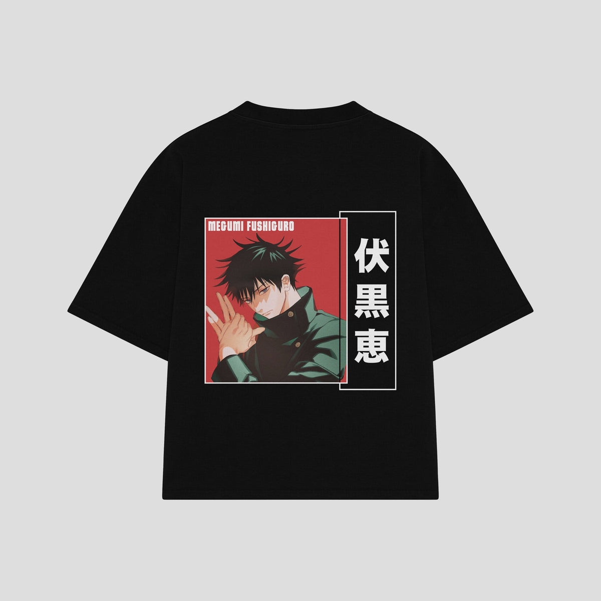 Playera streetwear premium de anime y gaming ExtraLife MX, corte oversized drop shoulder ligero y fresco en color Deep Black y Off-White, moda urbana mexicana de culto.