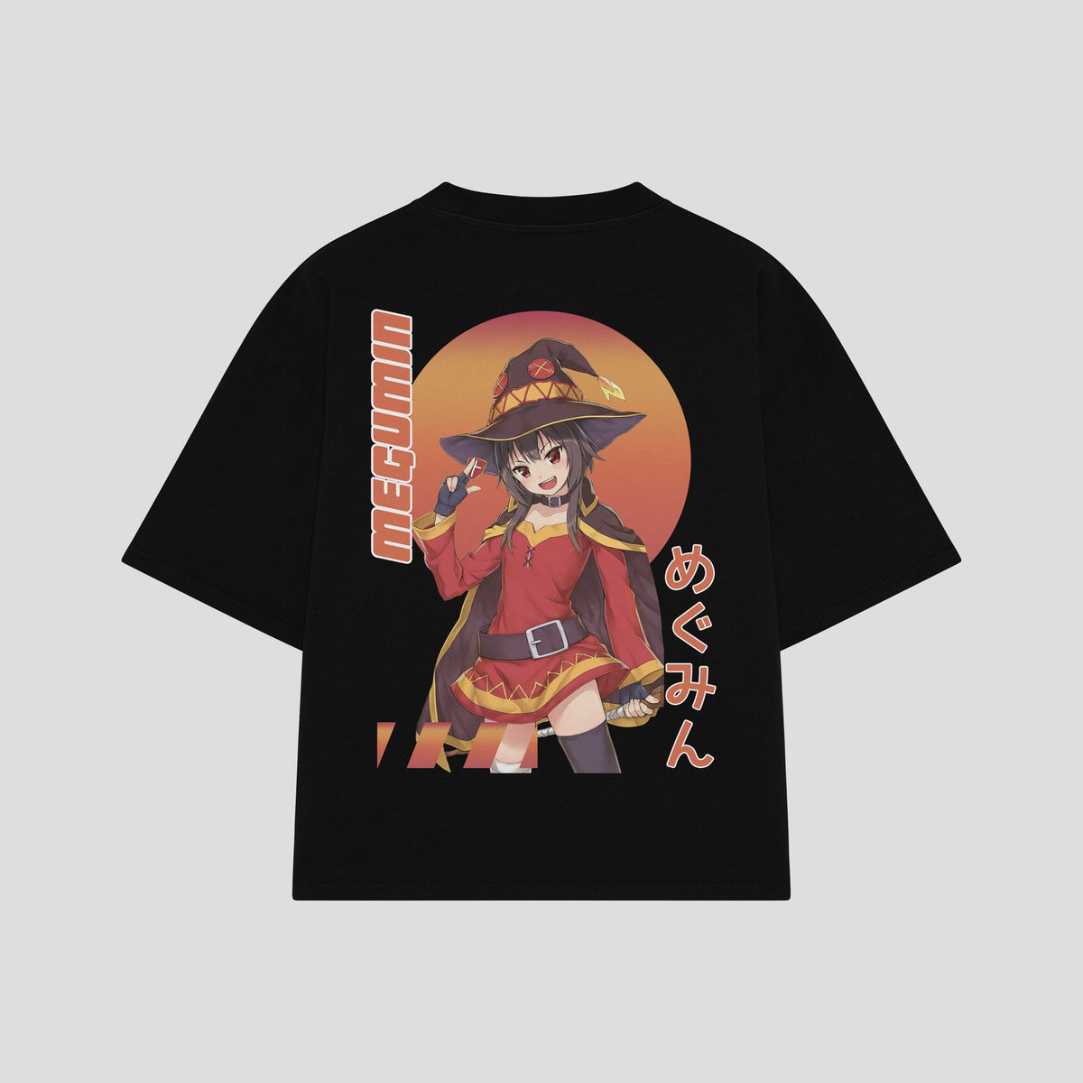 Playera streetwear premium de anime y gaming ExtraLife MX, corte oversized drop shoulder ligero y fresco en color Deep Black y Off-White, moda urbana mexicana de culto.