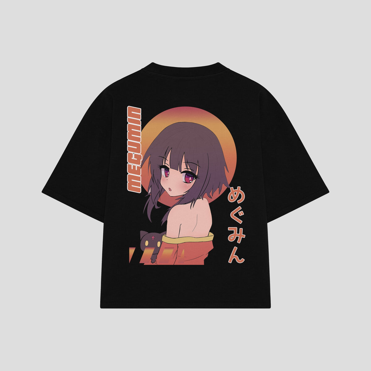 Playera streetwear premium de anime y gaming ExtraLife MX, corte oversized drop shoulder ligero y fresco en color Deep Black y Off-White, moda urbana mexicana de culto.