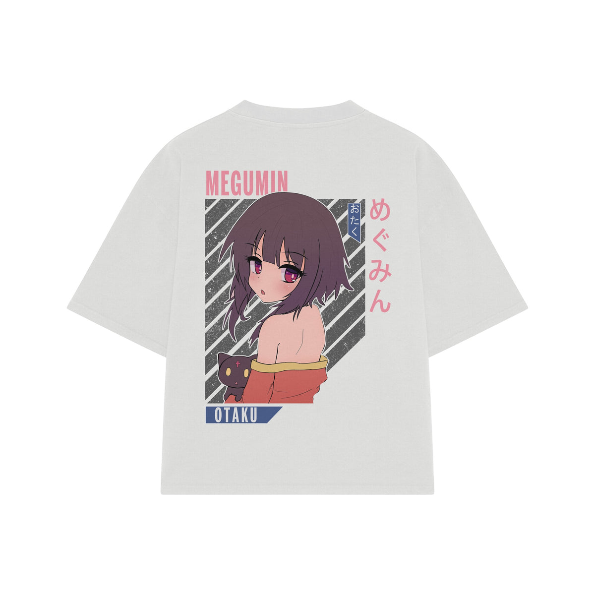 Playera streetwear premium de anime y gaming ExtraLife MX, corte oversized drop shoulder ligero y fresco en color Deep Black y Off-White, moda urbana mexicana de culto.
