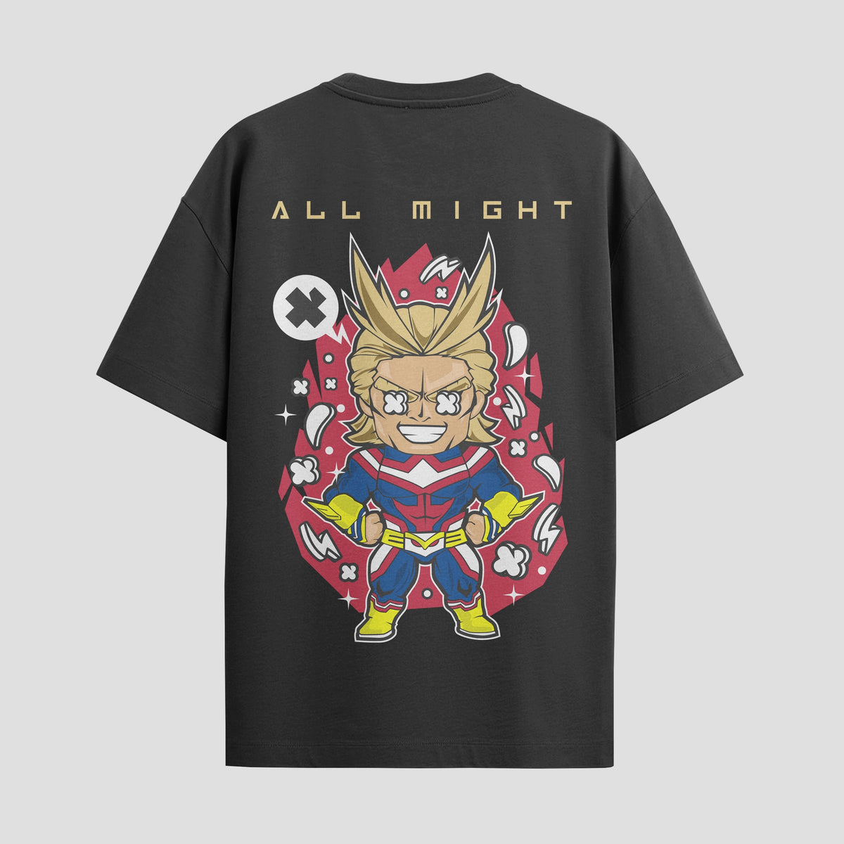 Playera urbana de anime y gaming ExtraLife MX, corte Classic Premium unisex ligero y transpirable en color Deep Black y Pure White, ropa de uso diario para gym y casual.