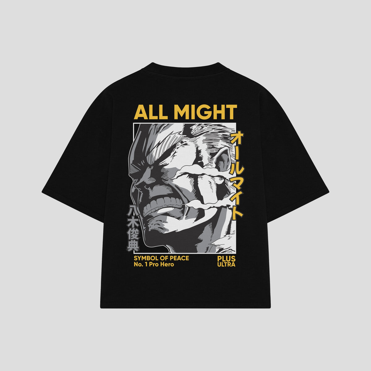 Playera streetwear premium de anime y gaming ExtraLife MX, corte oversized drop shoulder ligero y fresco en color Deep Black y Off-White, moda urbana mexicana de culto.