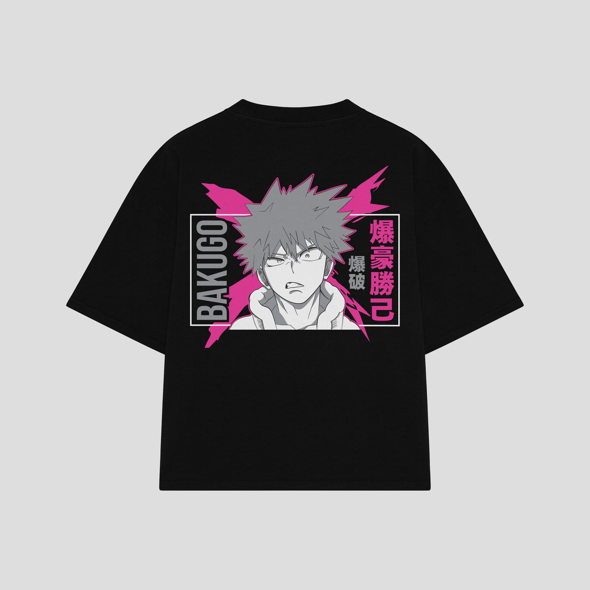 Playera streetwear premium de anime y gaming ExtraLife MX, corte oversized drop shoulder ligero y fresco en color Deep Black y Off-White, moda urbana mexicana de culto.
