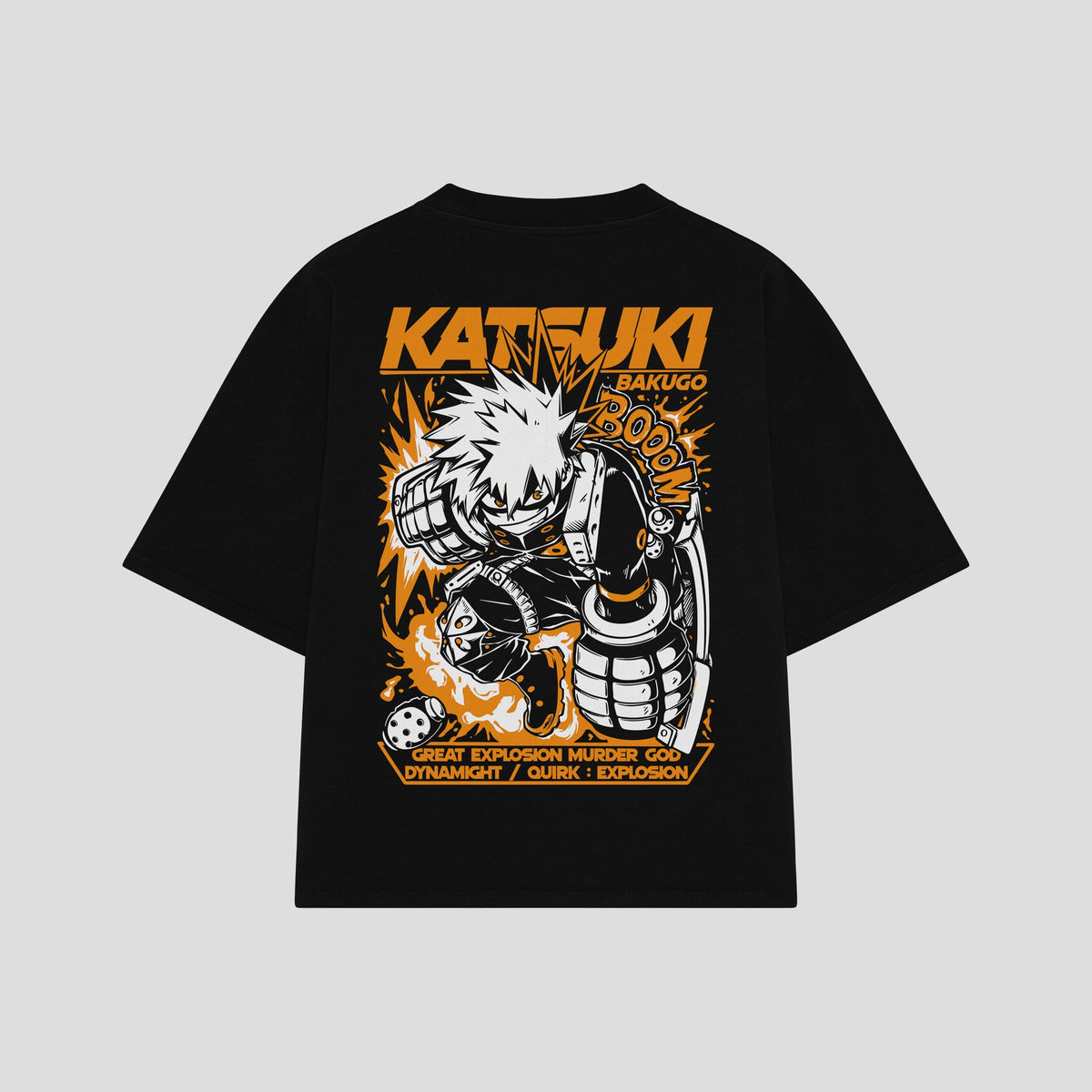 Playera streetwear premium de anime y gaming ExtraLife MX, corte oversized drop shoulder ligero y fresco en color Deep Black y Off-White, moda urbana mexicana de culto.