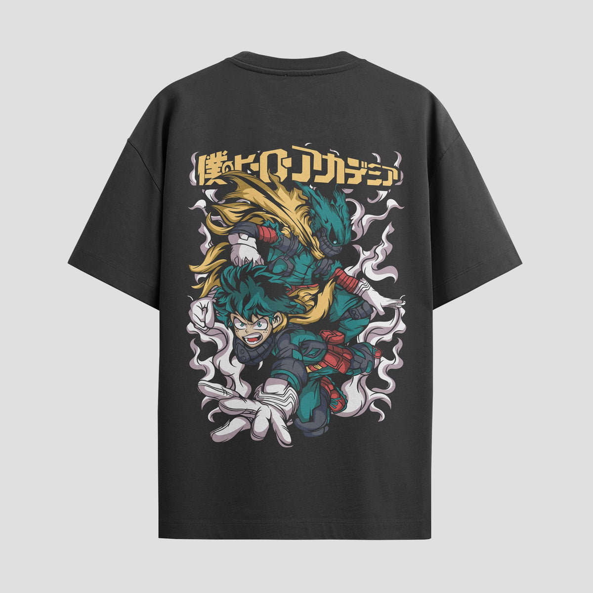 Playera urbana de anime y gaming ExtraLife MX, corte Classic Premium unisex ligero y transpirable en color Deep Black y Pure White, ropa de uso diario para gym y casual.