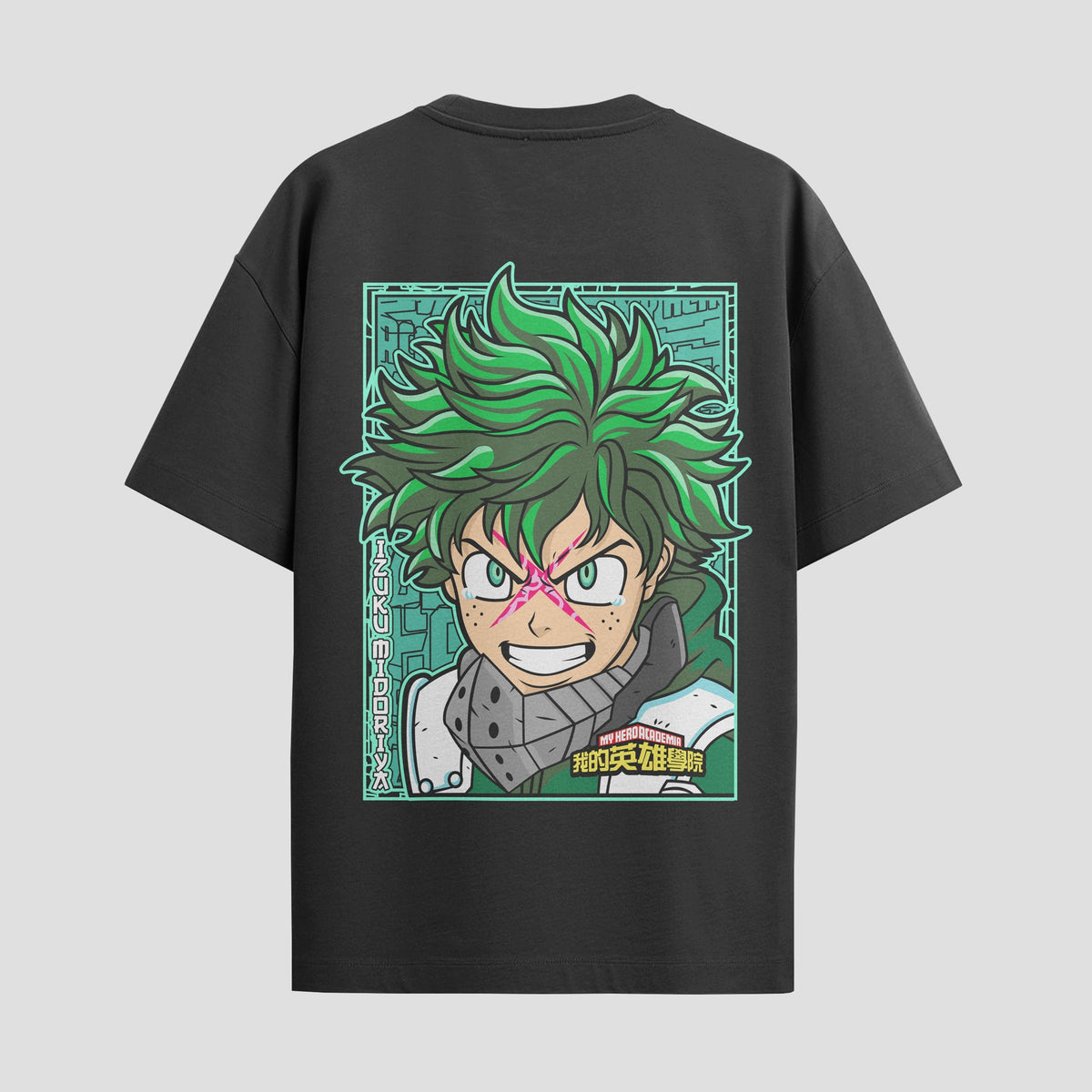 Playera urbana de anime y gaming ExtraLife MX, corte Classic Premium unisex ligero y transpirable en color Deep Black y Pure White, ropa de uso diario para gym y casual.
