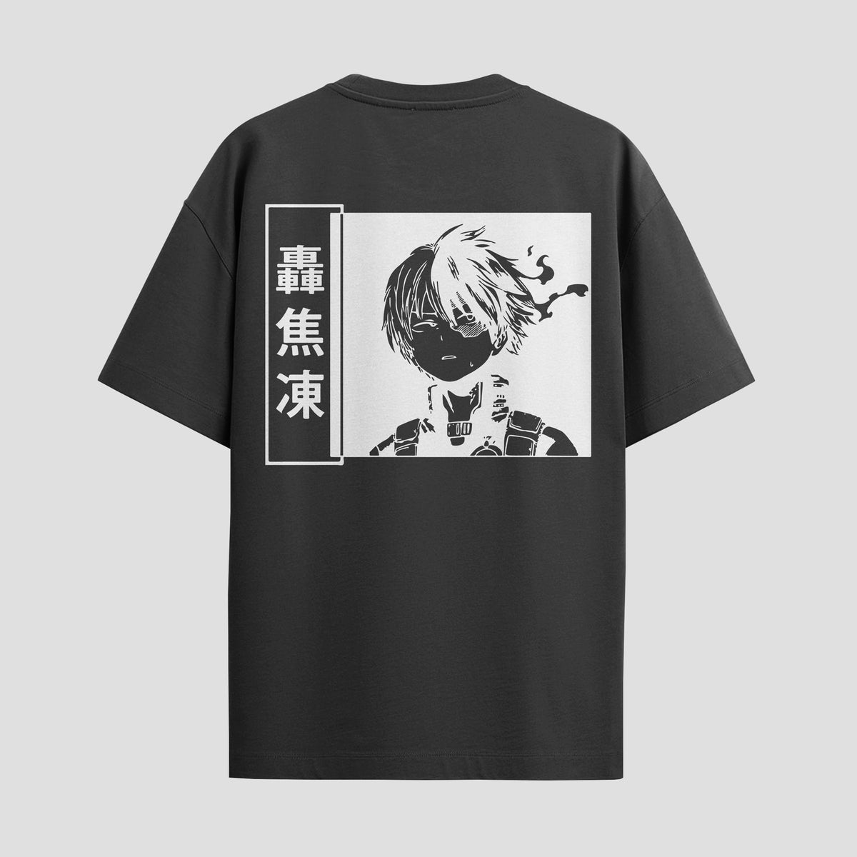 Playera urbana de anime y gaming ExtraLife MX, corte Classic Premium unisex ligero y transpirable en color Deep Black y Pure White, ropa de uso diario para gym y casual.