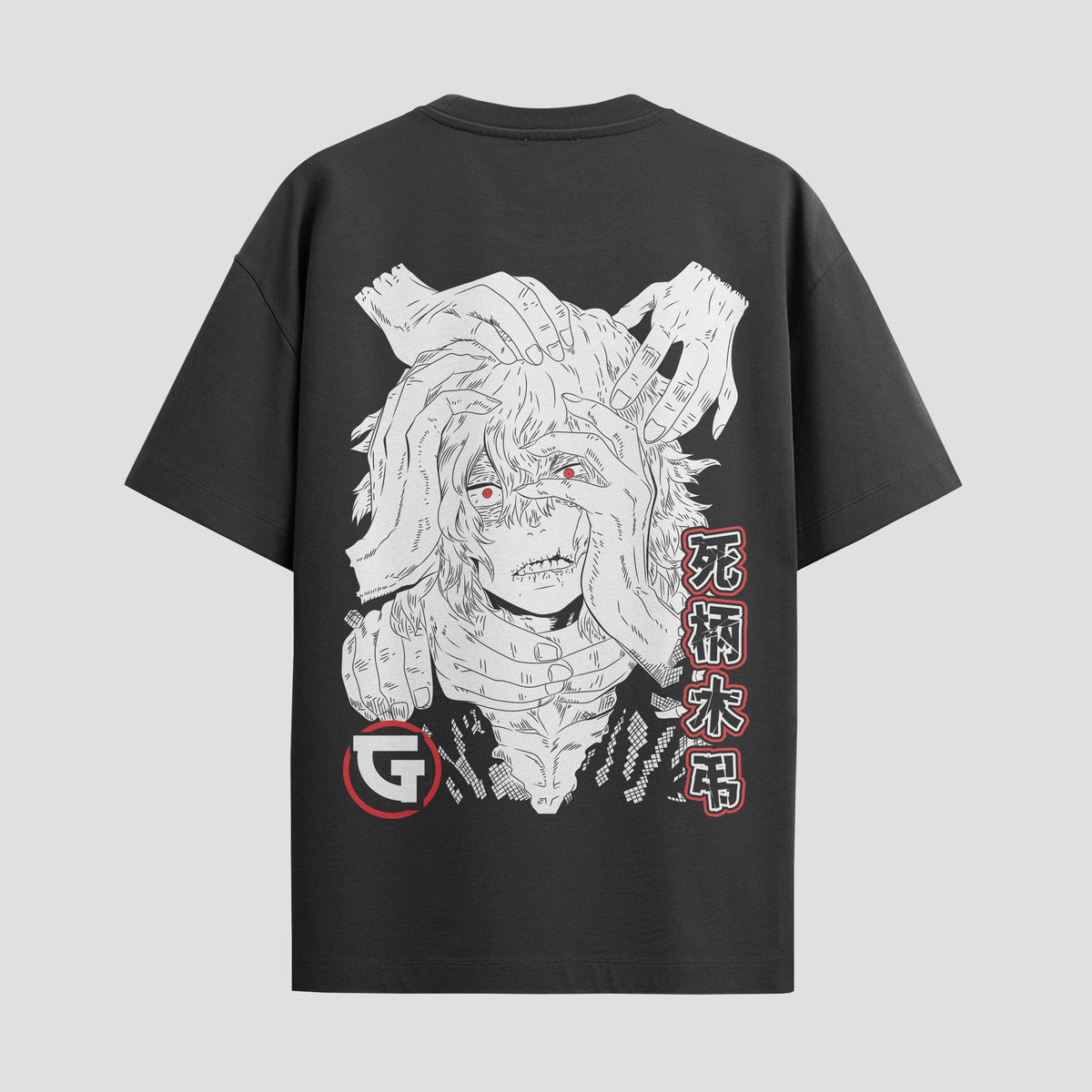 Playera urbana de anime y gaming ExtraLife MX, corte Classic Premium unisex ligero y transpirable en color Deep Black y Pure White, ropa de uso diario para gym y casual.