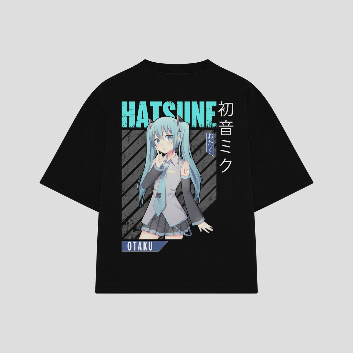 Playera streetwear premium de anime y gaming ExtraLife MX, corte oversized drop shoulder ligero y fresco en color Deep Black y Off-White, moda urbana mexicana de culto.