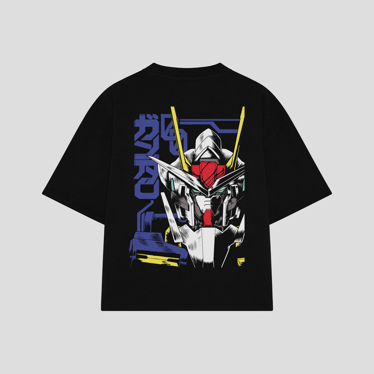 Playera streetwear premium de anime y gaming ExtraLife MX, corte oversized drop shoulder ligero y fresco en color Deep Black y Off-White, moda urbana mexicana de culto.
