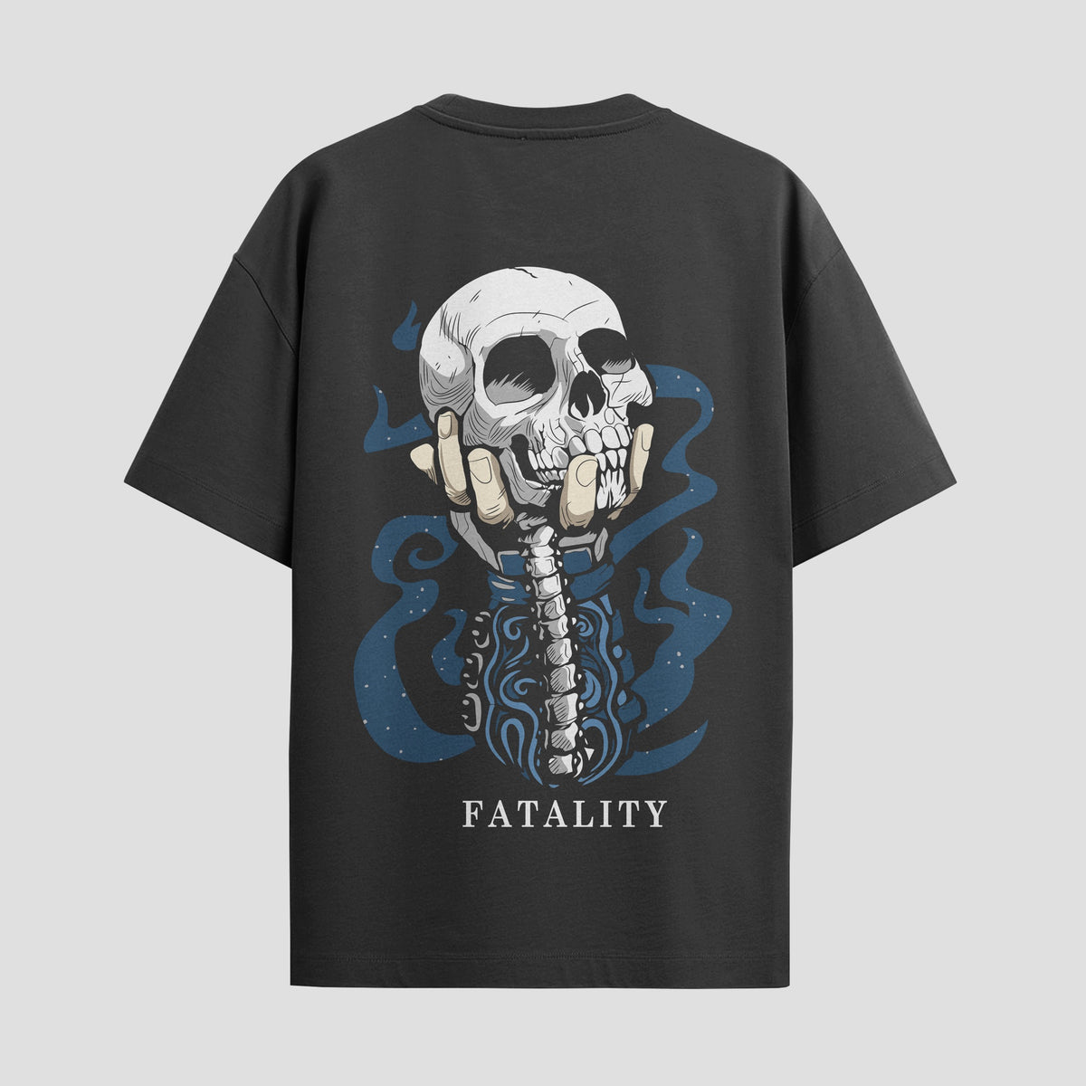 Playera urbana de anime y gaming ExtraLife MX, corte Classic Premium unisex ligero y transpirable en color Deep Black y Pure White, ropa de uso diario para gym y casual.