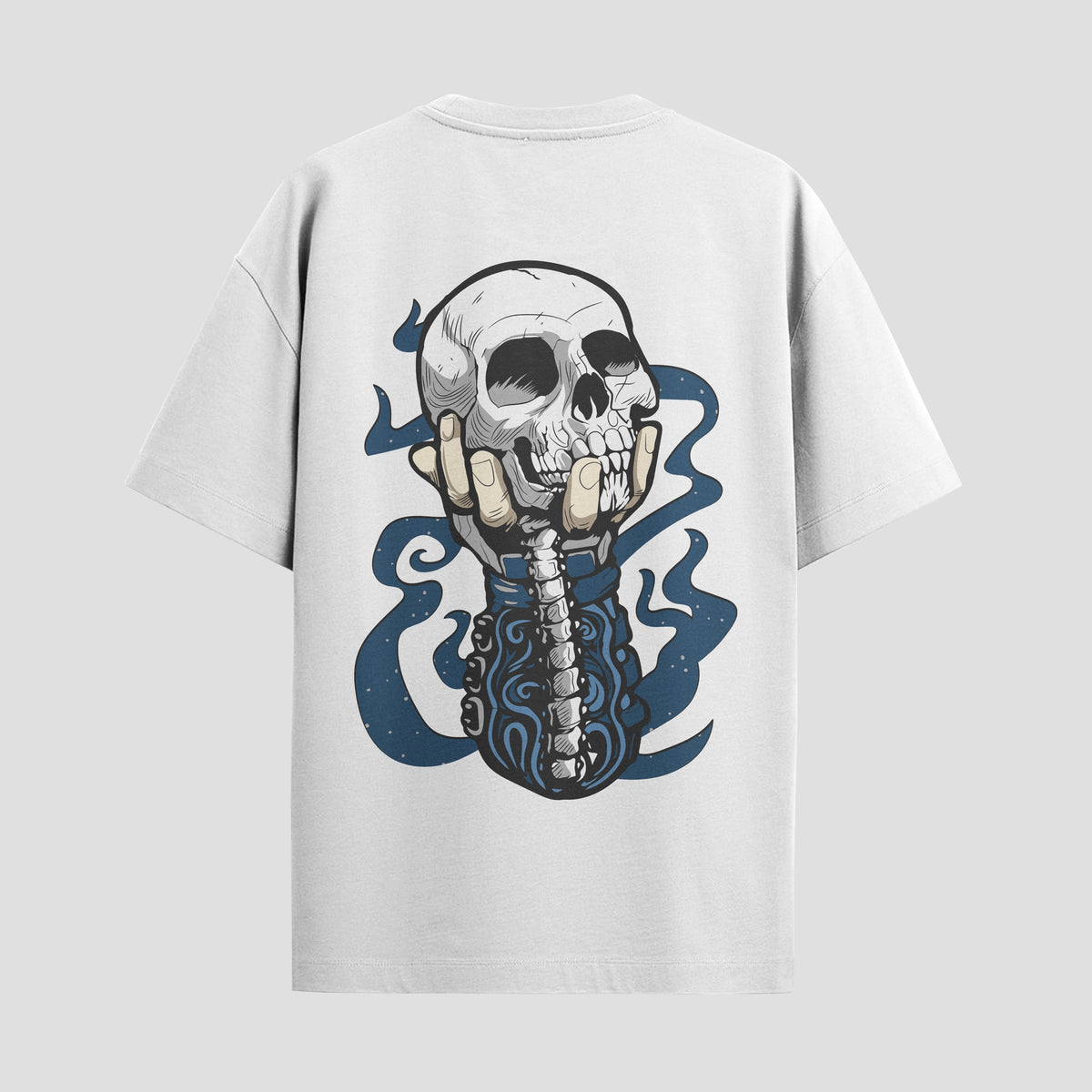 Playera urbana de anime y gaming ExtraLife MX, corte Classic Premium unisex ligero y transpirable en color Deep Black y Pure White, ropa de uso diario para gym y casual.
