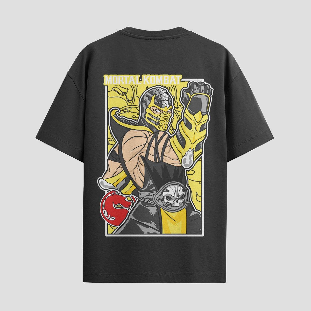 Playera urbana de anime y gaming ExtraLife MX, corte Classic Premium unisex ligero y transpirable en color Deep Black y Pure White, ropa de uso diario para gym y casual.