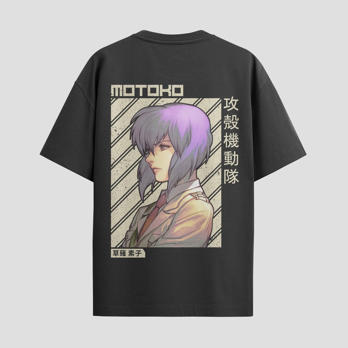Playera urbana de anime y gaming ExtraLife MX, corte Classic Premium unisex ligero y transpirable en color Deep Black y Pure White, ropa de uso diario para gym y casual.