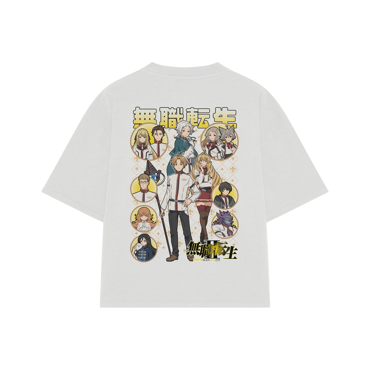 Playera streetwear premium de anime y gaming ExtraLife MX, corte oversized drop shoulder ligero y fresco en color Deep Black y Off-White, moda urbana mexicana de culto.