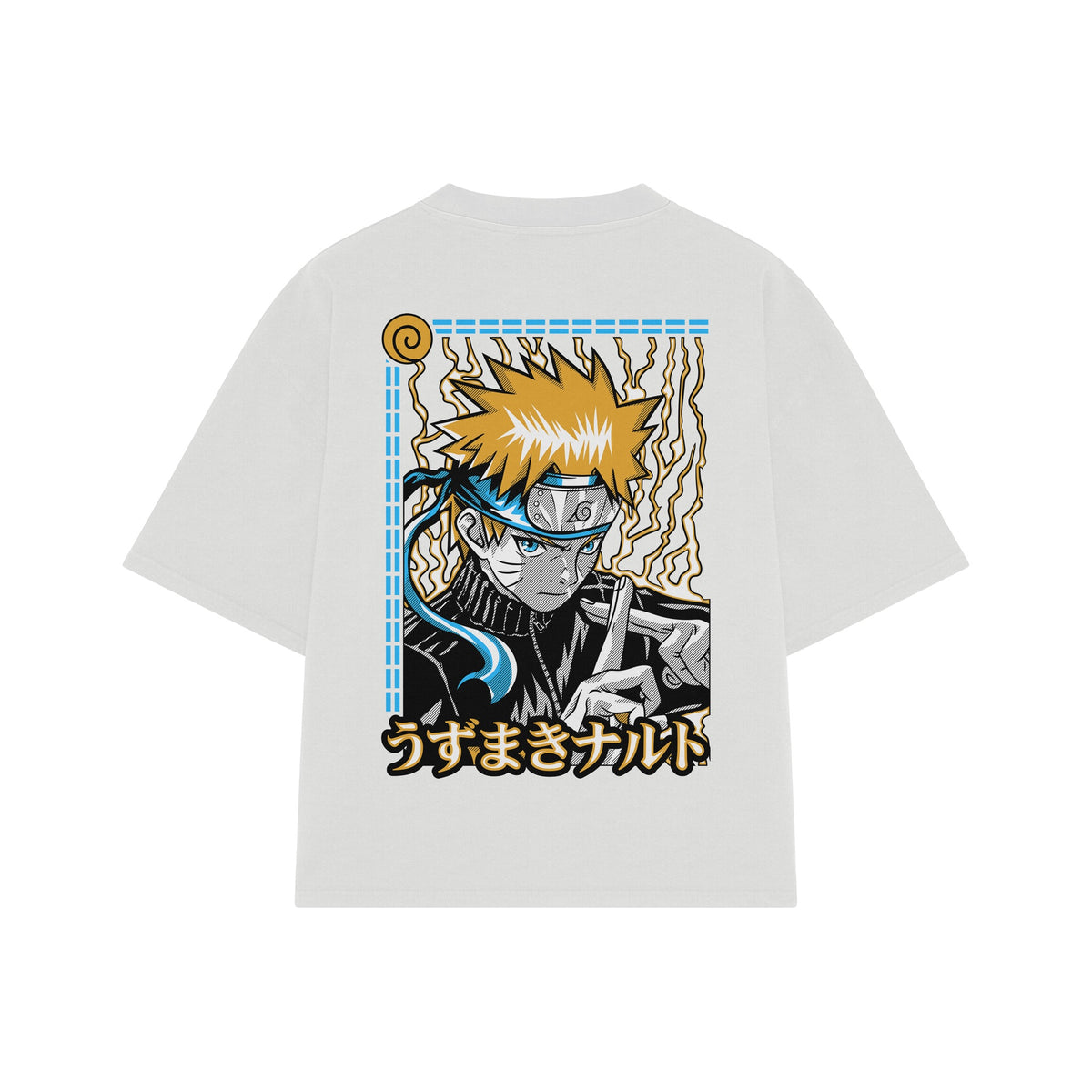 Playera streetwear premium de anime y gaming ExtraLife MX, corte oversized drop shoulder ligero y fresco en color Deep Black y Off-White, moda urbana mexicana de culto.