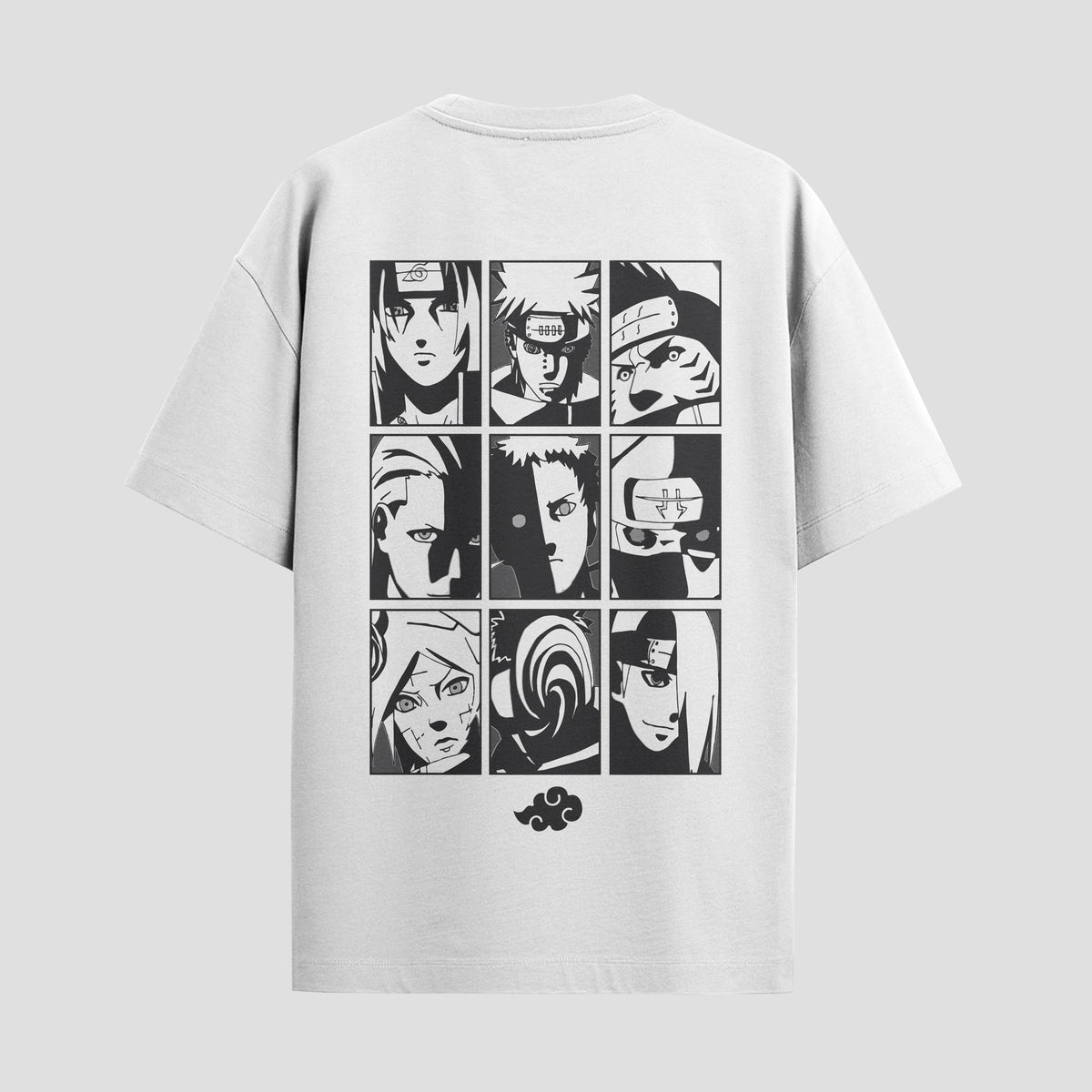 Playera urbana de anime y gaming ExtraLife MX, corte Classic Premium unisex ligero y transpirable en color Deep Black y Pure White, ropa de uso diario para gym y casual.