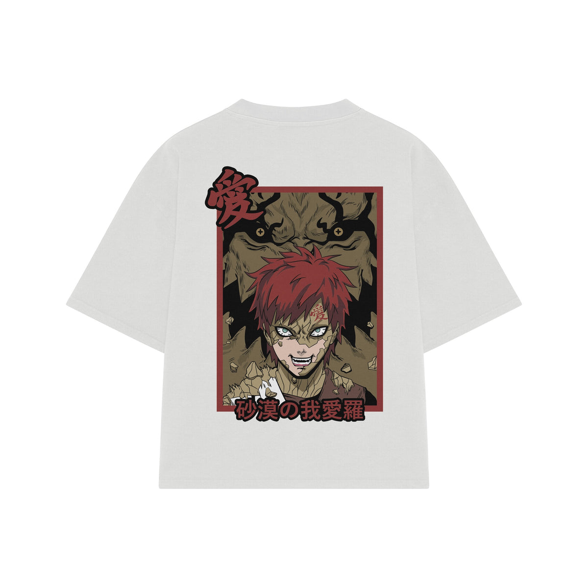 Playera streetwear premium de anime y gaming ExtraLife MX, corte oversized drop shoulder ligero y fresco en color Deep Black y Off-White, moda urbana mexicana de culto.