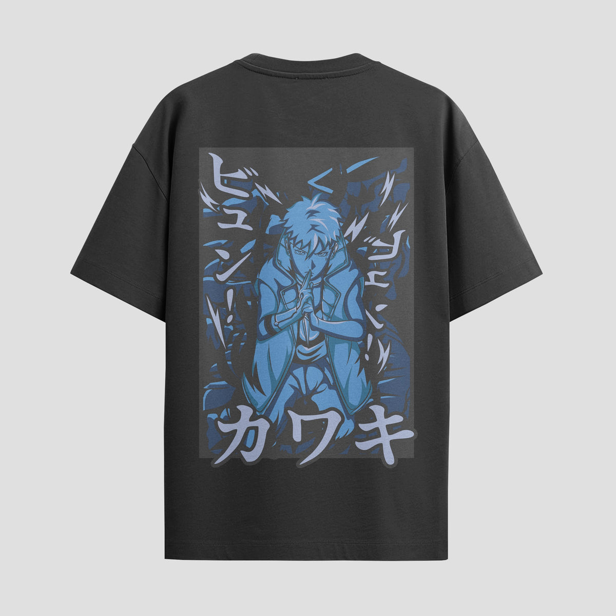 Playera urbana de anime y gaming ExtraLife MX, corte Classic Premium unisex ligero y transpirable en color Deep Black y Pure White, ropa de uso diario para gym y casual.