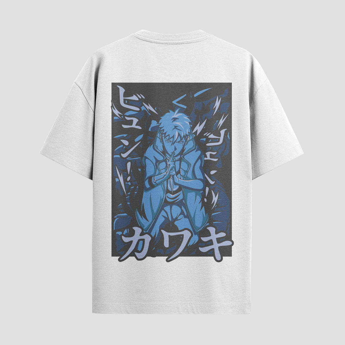 Playera urbana de anime y gaming ExtraLife MX, corte Classic Premium unisex ligero y transpirable en color Deep Black y Pure White, ropa de uso diario para gym y casual.