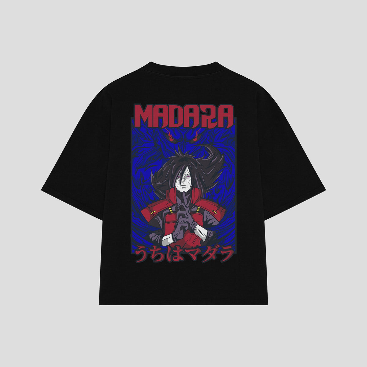 Playera streetwear premium de anime y gaming ExtraLife MX, corte oversized drop shoulder ligero y fresco en color Deep Black y Off-White, moda urbana mexicana de culto.
