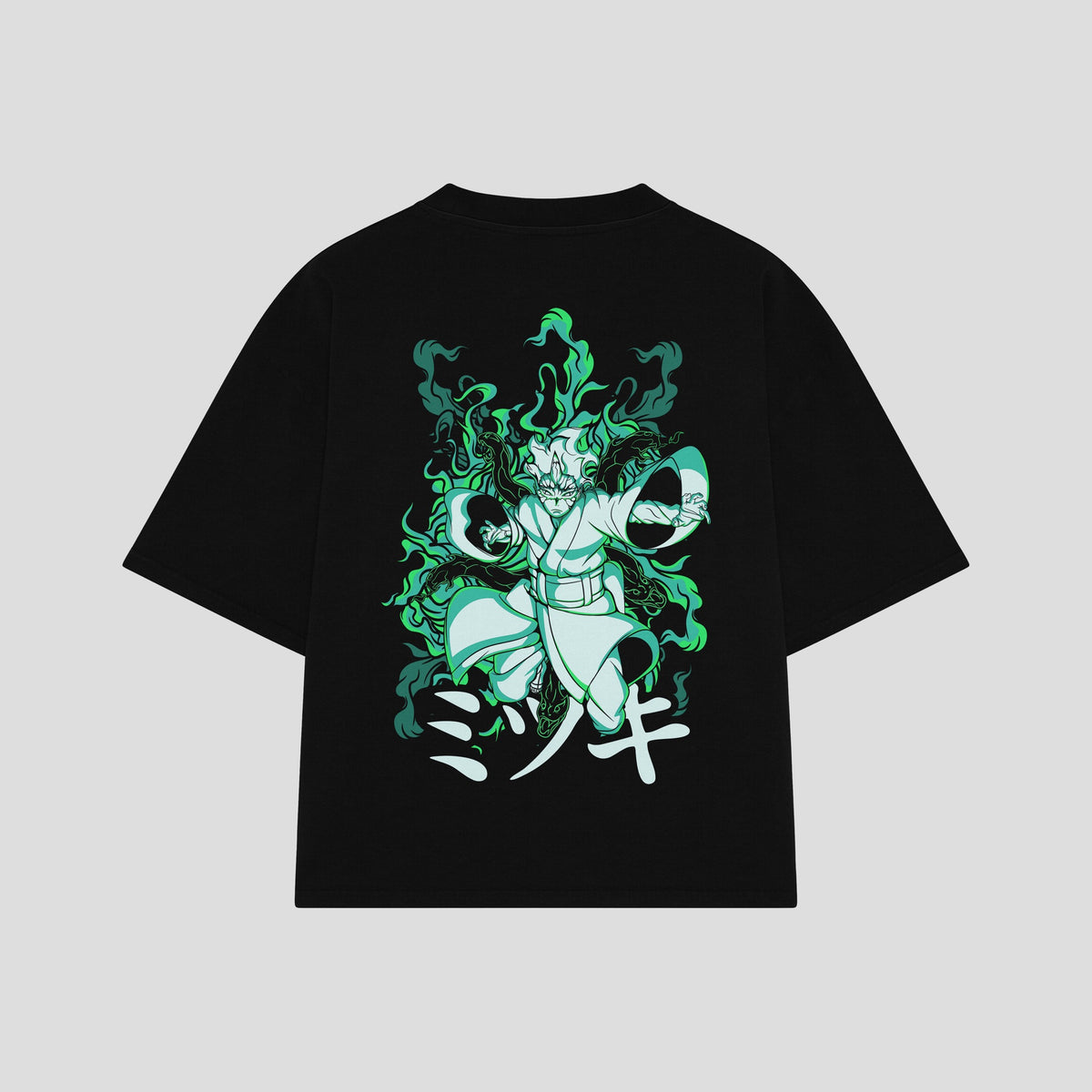 Playera streetwear premium de anime y gaming ExtraLife MX, corte oversized drop shoulder ligero y fresco en color Deep Black y Off-White, moda urbana mexicana de culto.