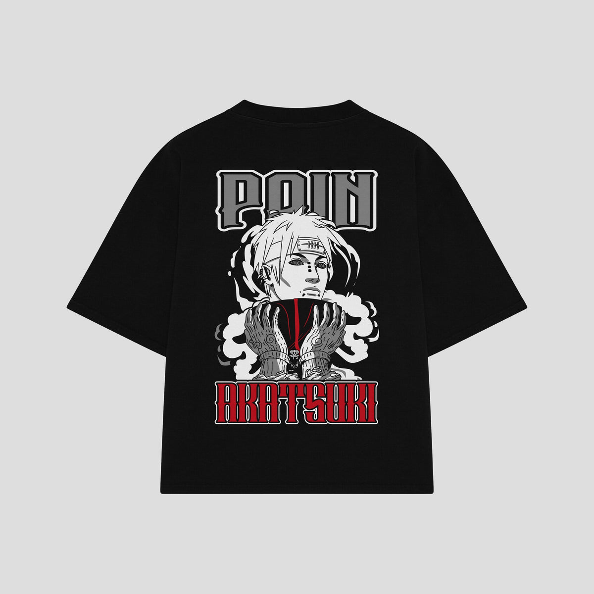 Playera streetwear premium de anime y gaming ExtraLife MX, corte oversized drop shoulder ligero y fresco en color Deep Black y Off-White, moda urbana mexicana de culto.