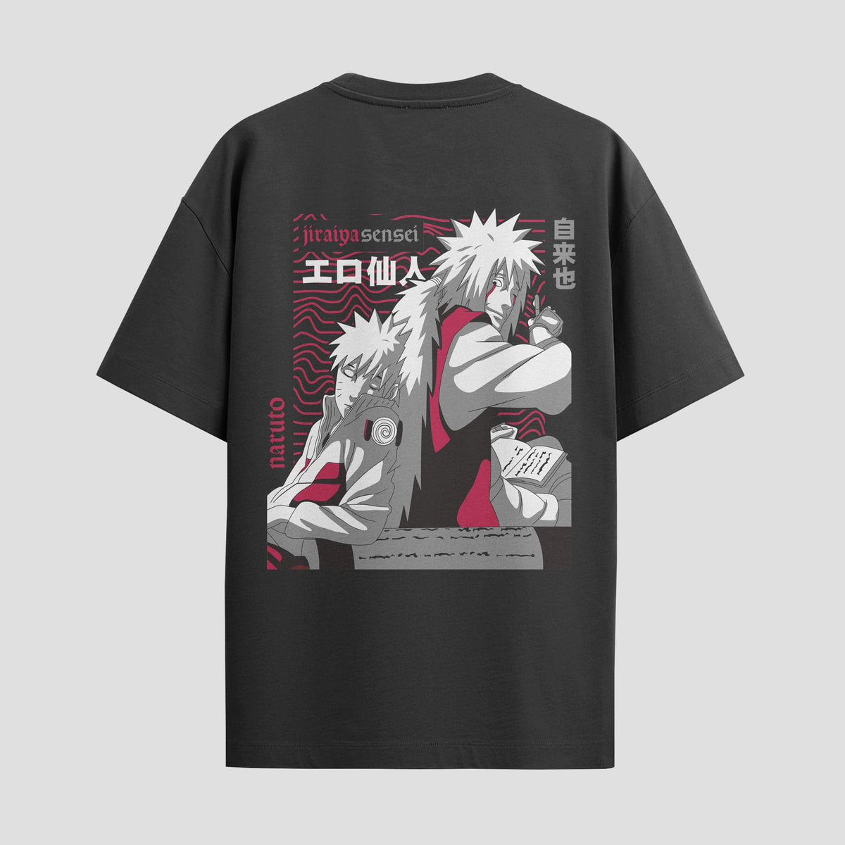 Playera urbana de anime y gaming ExtraLife MX, corte Classic Premium unisex ligero y transpirable en color Deep Black y Pure White, ropa de uso diario para gym y casual.